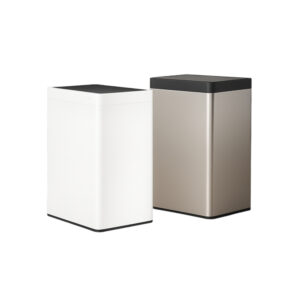 LC超靜音感應雙開門垃圾桶 17L/21L/30L (ABS入門款/不鏽鋼旗艦款)