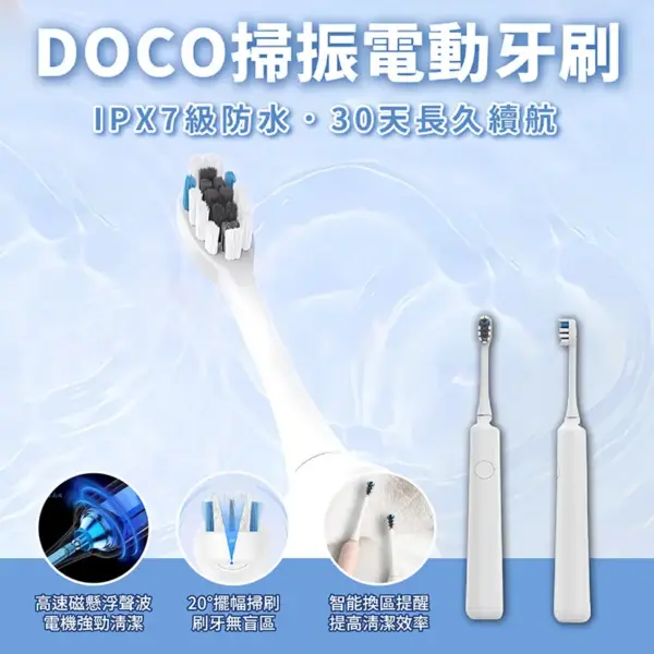 小米-DOCO掃振電動牙刷 MT001