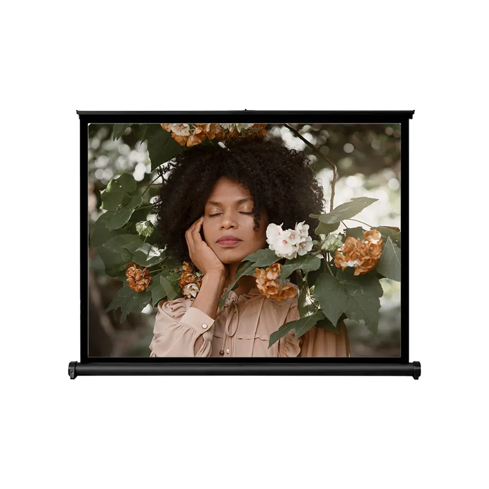 【Yaber】便攜型投影布幕-50吋