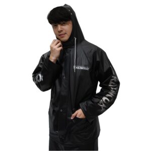 兩件式｜超質感時尚衝鋒雨衣【贈】鞋套/收納袋