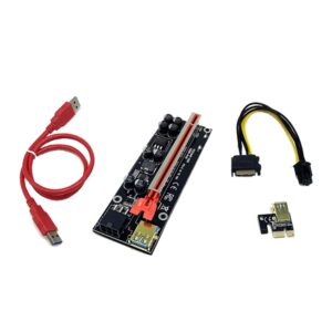 挖礦必備PCIEx1轉x16顯示卡轉接版