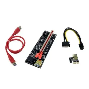 挖礦必備PCIEx1轉x16顯示卡轉接版