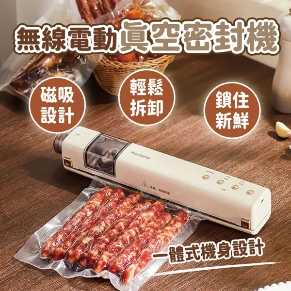 無線電動真空密封機