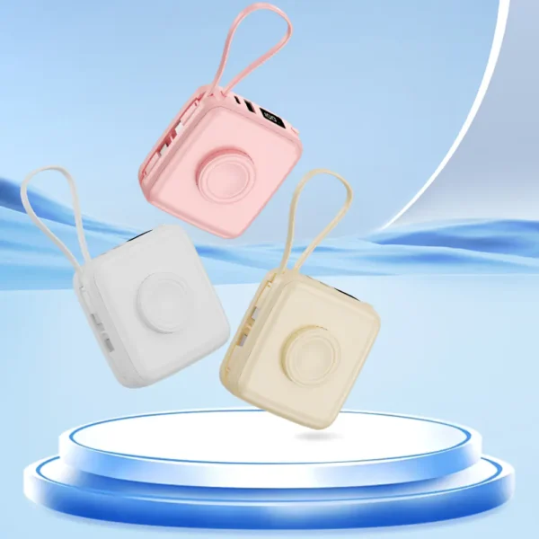 【LC科技】小方方六合一行動電源 / E-2160(固態電池)