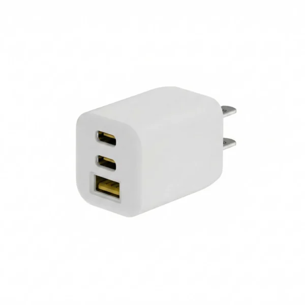 【LC科技】三孔33W摺疊氮化鎵快充充電器