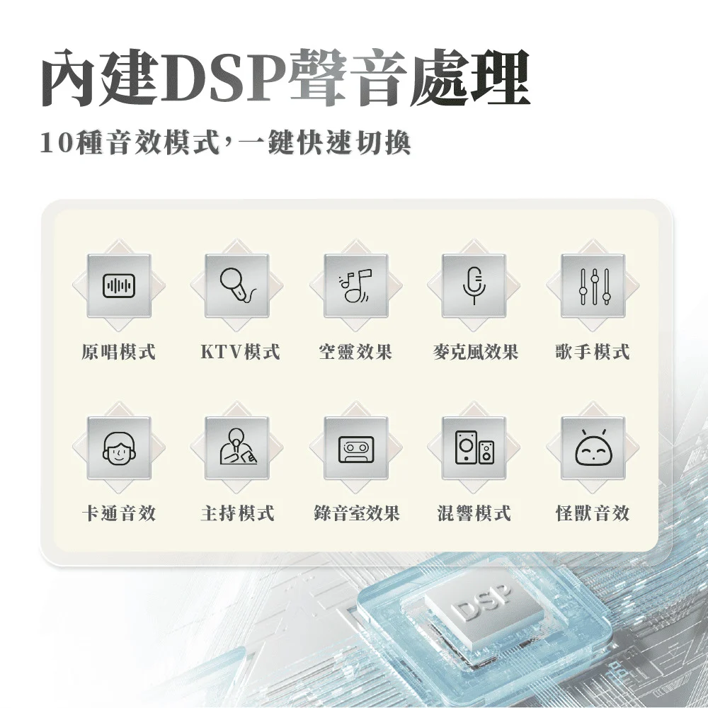 【貓王】小行星 一體K歌無線麥克風 X3