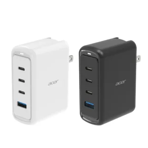 【Acer 宏碁】100W 氮化鎵GaN 四孔快速電源供應 3C1A USB-C 快充頭